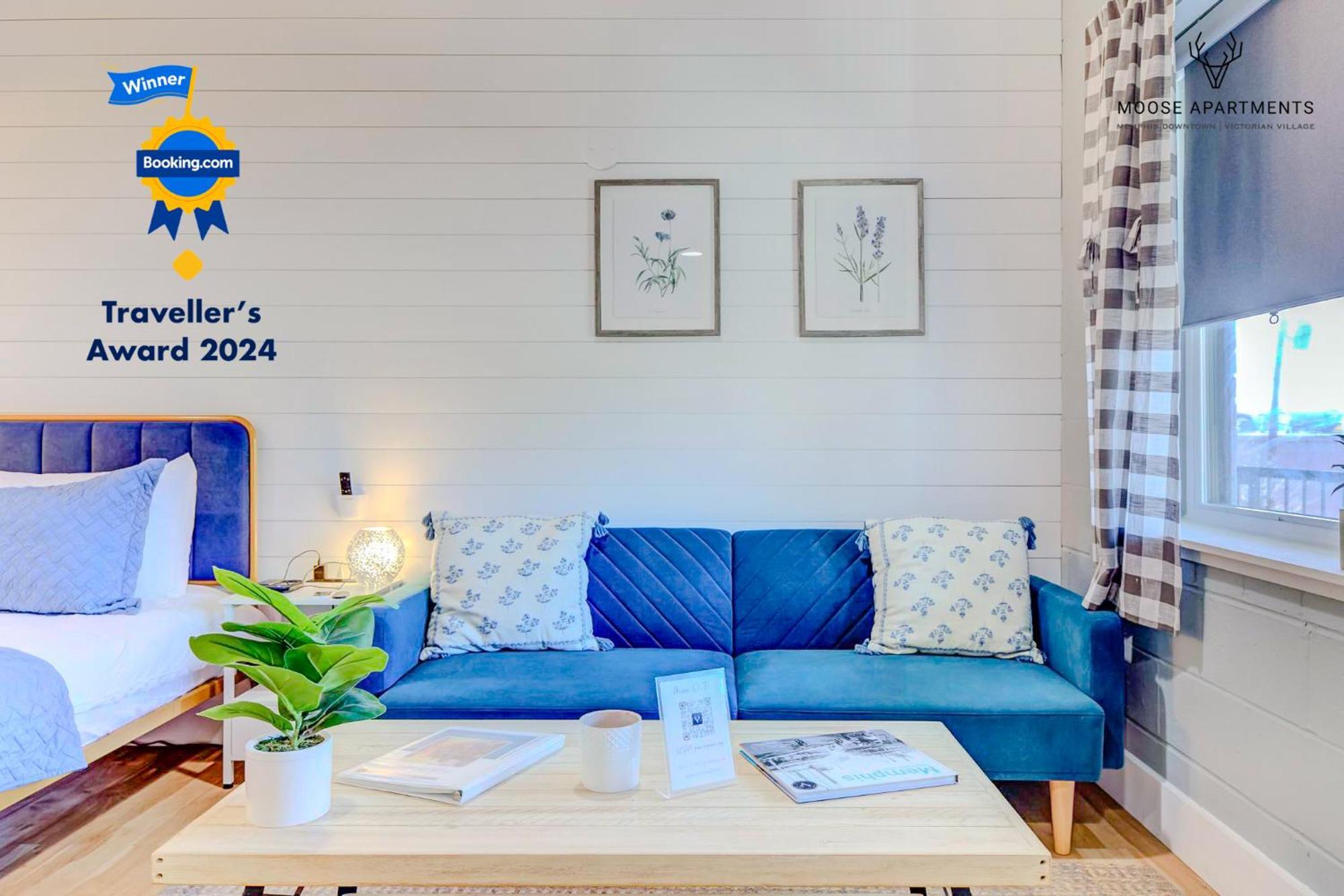 Appartamento The Moose #8 - Modern Luxe Loft With King Bed & Free Parking & Wifi Memphis Esterno foto