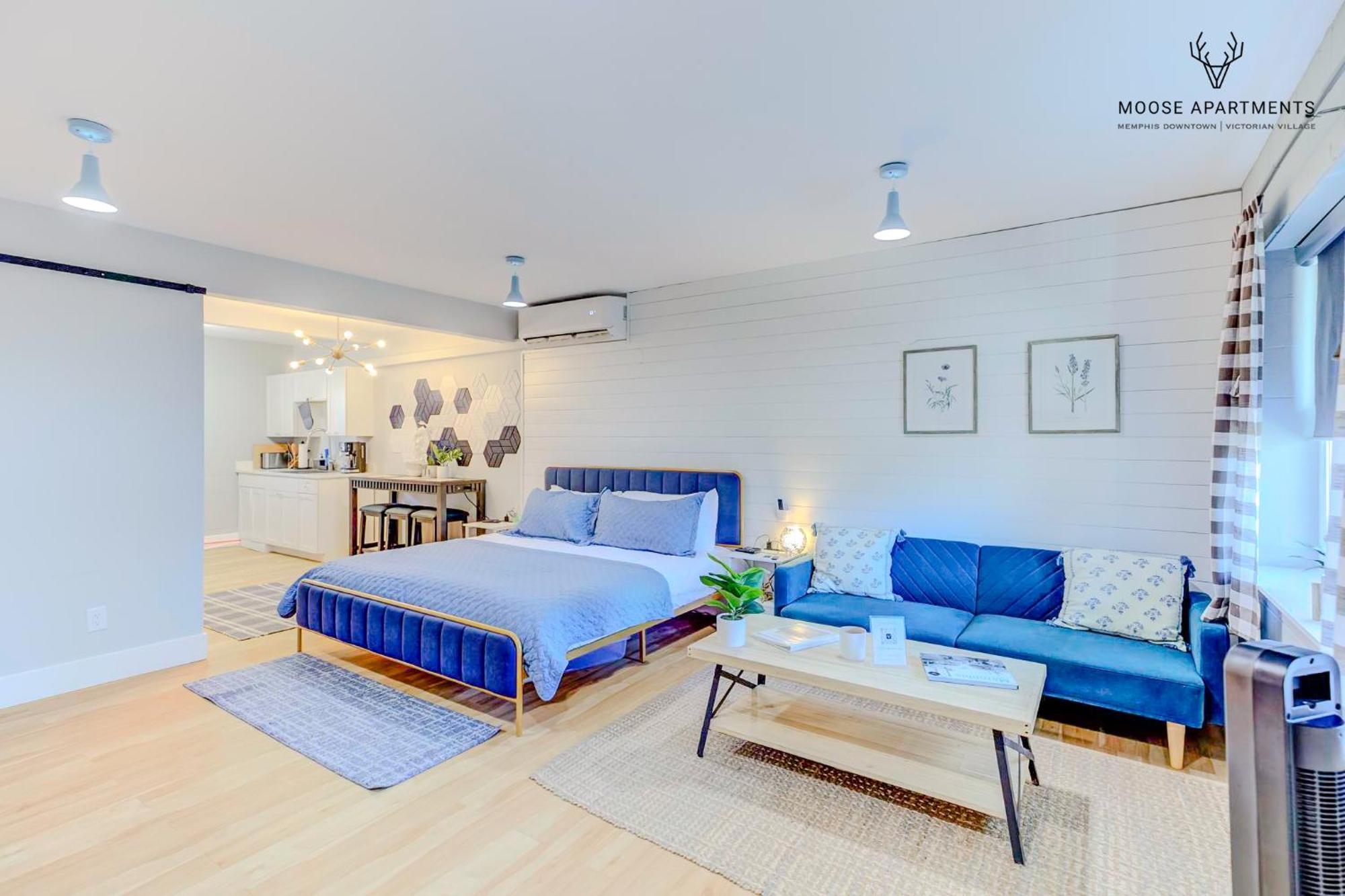 Appartamento The Moose #8 - Modern Luxe Loft With King Bed & Free Parking & Wifi Memphis Esterno foto