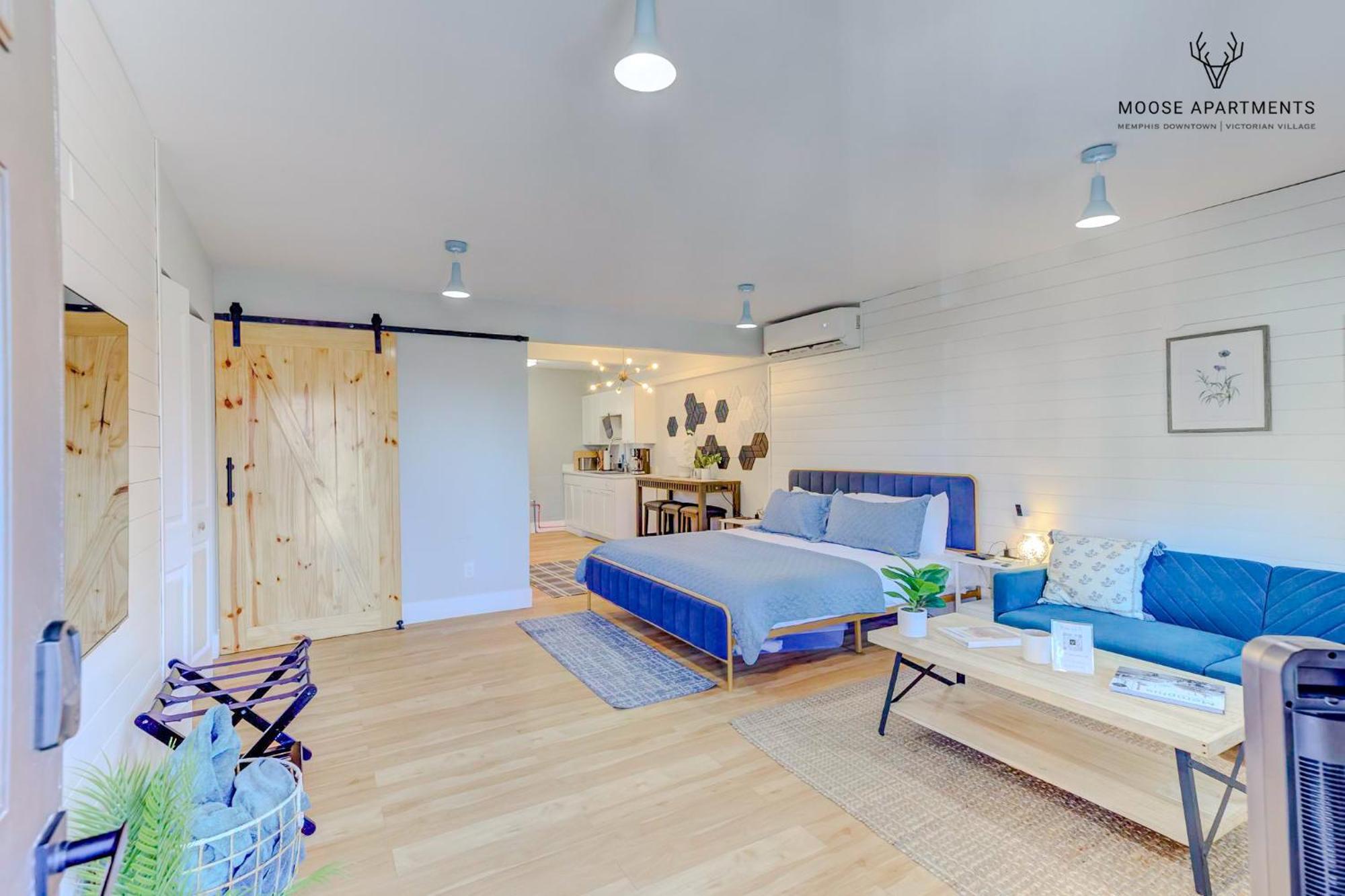 Appartamento The Moose #8 - Modern Luxe Loft With King Bed & Free Parking & Wifi Memphis Esterno foto