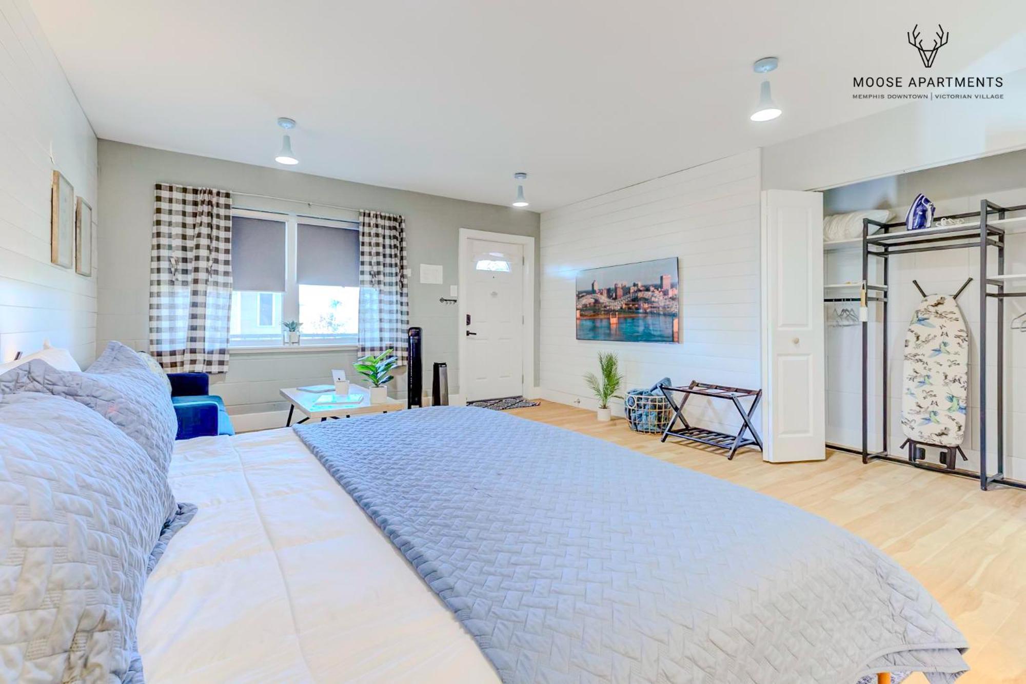 Appartamento The Moose #8 - Modern Luxe Loft With King Bed & Free Parking & Wifi Memphis Esterno foto