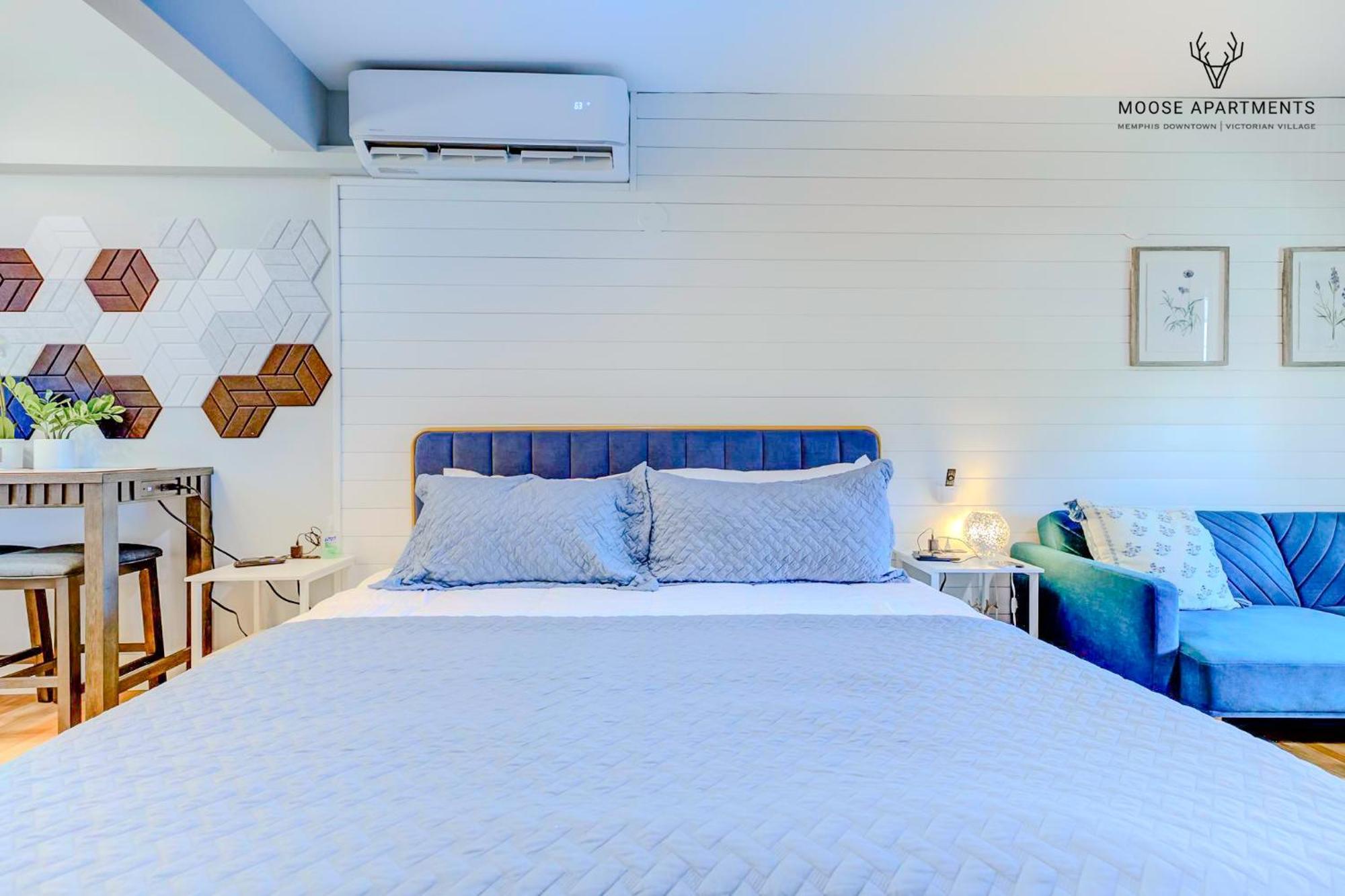 Appartamento The Moose #8 - Modern Luxe Loft With King Bed & Free Parking & Wifi Memphis Esterno foto