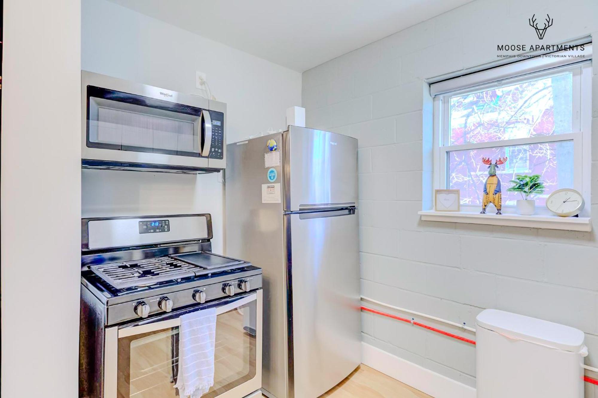 Appartamento The Moose #8 - Modern Luxe Loft With King Bed & Free Parking & Wifi Memphis Esterno foto