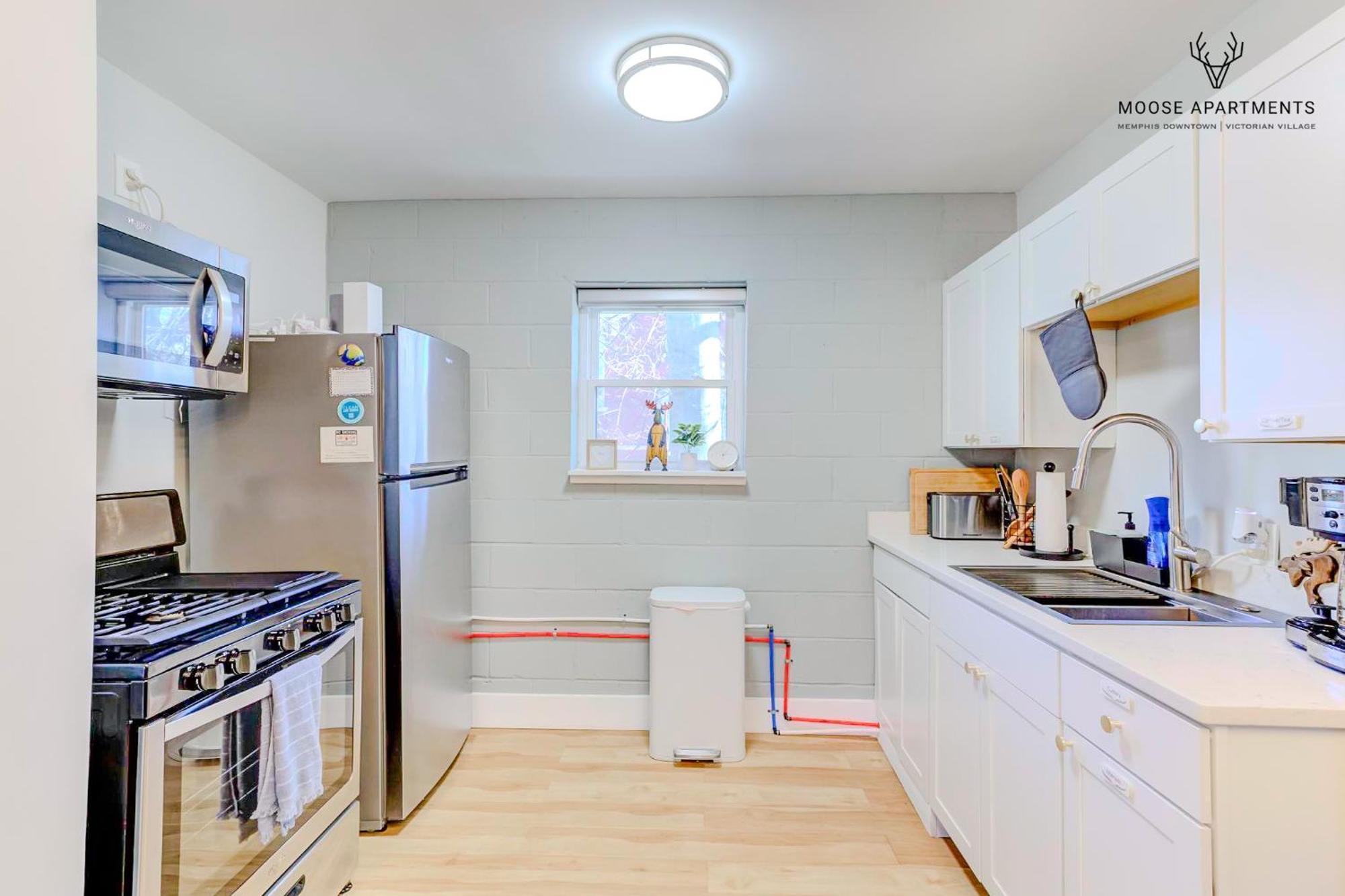 Appartamento The Moose #8 - Modern Luxe Loft With King Bed & Free Parking & Wifi Memphis Esterno foto