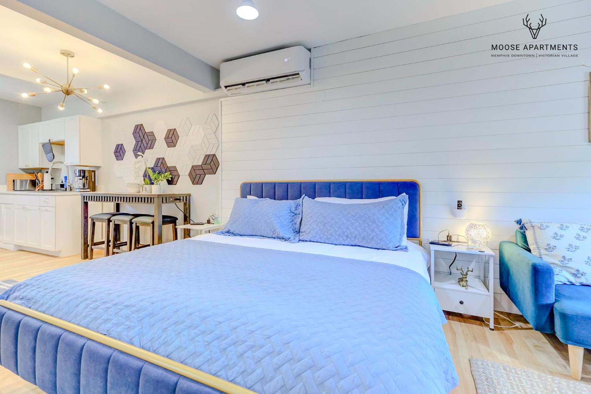 Appartamento The Moose #8 - Modern Luxe Loft With King Bed & Free Parking & Wifi Memphis Esterno foto