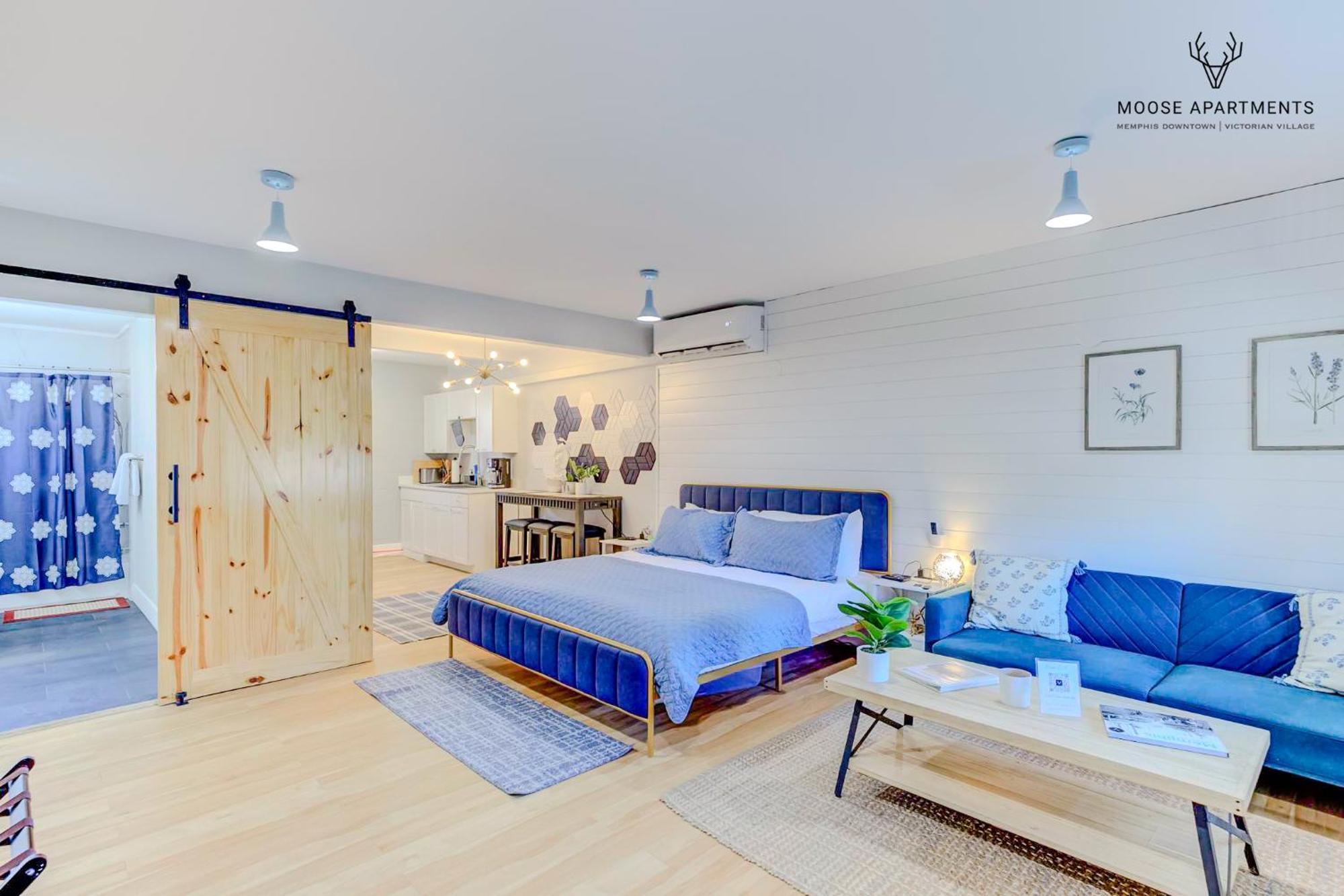 Appartamento The Moose #8 - Modern Luxe Loft With King Bed & Free Parking & Wifi Memphis Esterno foto