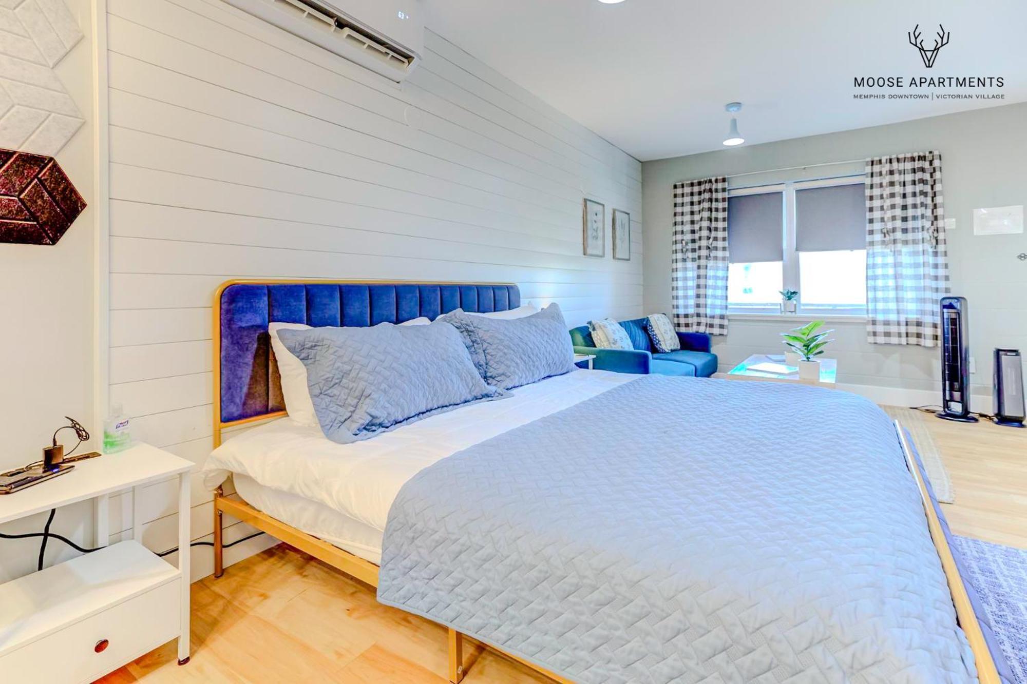 Appartamento The Moose #8 - Modern Luxe Loft With King Bed & Free Parking & Wifi Memphis Esterno foto